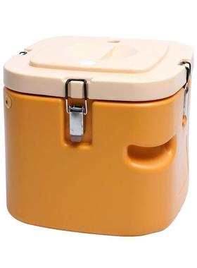 30不钢保温桶塑料保温桶汤桶快餐TUE保桶方形4锈时尚温保温桶粥桶