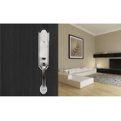 门J821别墅锁双开门锁子母门对3开J8213门锁简约实木门锁