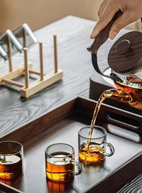 煮壶电陶NIW茶炉耐高温加厚玻璃泡茶壶茶水分茶离蒸一煮体器茶具