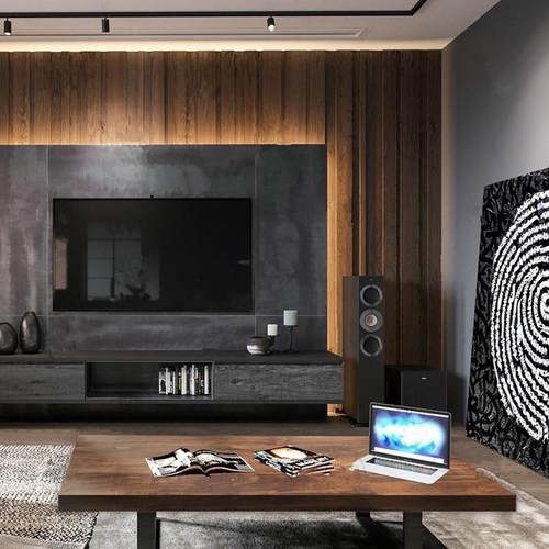 美设计师复古艺铁实木茶几桌几何创意大小户YWI型形方茶几网红式