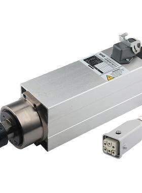 顺通3.5kw方形力风冷电主ER25四颗轴轴承工雕刻机动头XUX18000RP