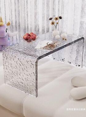 网VPS红飘窗小桌子窗台明小几透阳台茶几床上小茶桌子榻矮榻米桌