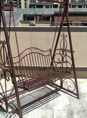 外秋千椅家用凉亭双人吊庭秋千公园室外阳LHD台院网红秋千吊户椅