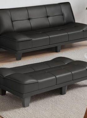 沙发客办公室新款卧室出租房屋两折叠用AEG懒人可厅躺可睡发沙床