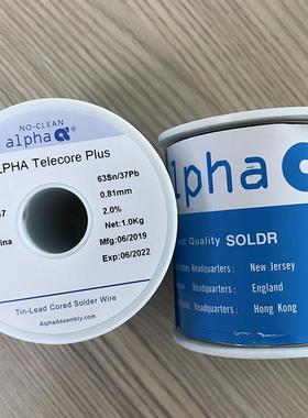 爱法Apha有铅焊锡丝原装阿尔法有铅焊锡线卷6/37IFW5300g/l1kg/卷