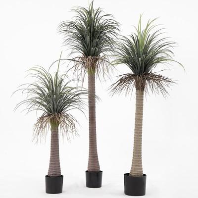 仿真绿植室内楼梯下造景空间转角盆栽假树仿真树景观植物造景装饰