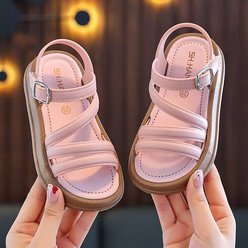 Girls Sandals 2025 Summer Casual Children Sandals Girls Flat