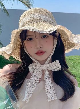 Women Sun Hat Wide Large Brim Beach Hats Womens Summer Straw