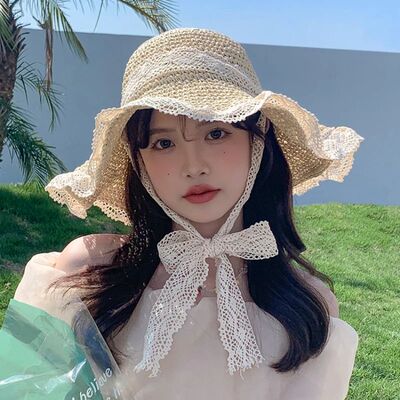 Women Sun Hat Wide Large Brim Beach Hats Womens Summer Straw