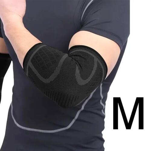 2 Piece Elbow Support Elastic Gym Fitness Nylon Protective