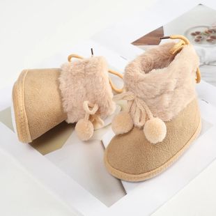 Winter Snow Baby Boots Newborn Warm Booties Soft Sole First