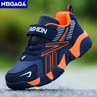 Children Boys Shoes School Sports Fashion Leather For