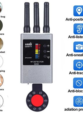 Wireless RF Signal Detector Bug GSM GPS Tracker Mini Camera
