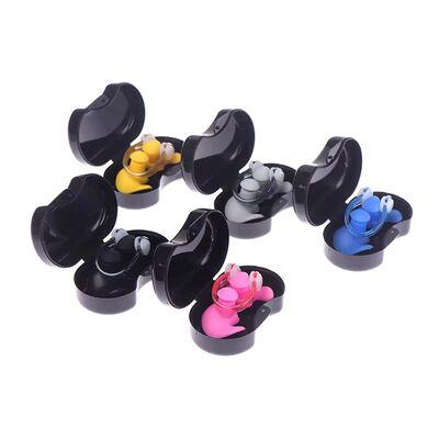 Silicone Swimming Earplugs with Nose Clip Set - Noise Cancel