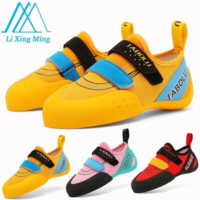 Rock-Climbing Shoes Boys Girls Indoor Outdoor Breathable Mes