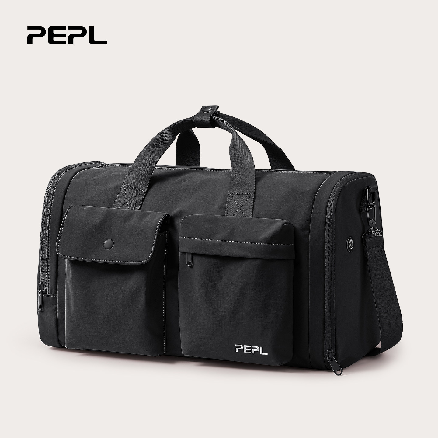 大容量可折叠旅行包男短途外出行李收纳袋轻便通勤旅游手提包女款