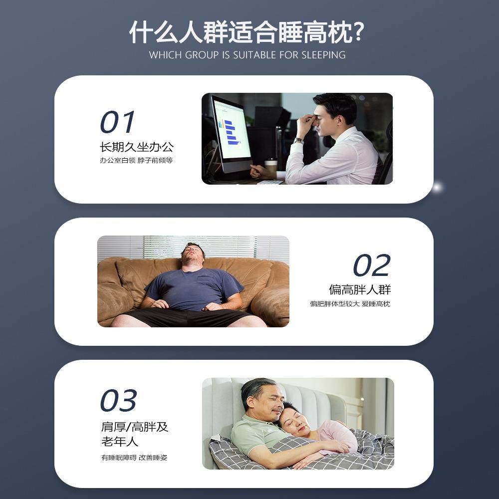 直销新款记忆棉枕头加高加厚胖子专用记忆枕护枕颈椎枕脖枕不塌陷,床上用品,功能枕/保健枕/养生枕,淘宝优惠券,粉丝福利购,淘宝优惠卷