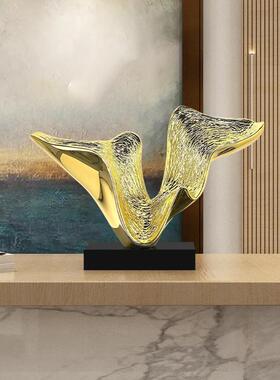 新款直销异之舞动现代酒店大堂大型抽象雕塑艺术品过道走廊客厅落