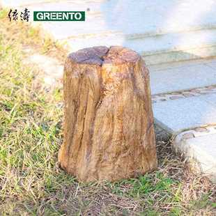直销LED树桩灯树脂玻璃钢景观灯户外仿真木桩灯公园庭院发光 新款