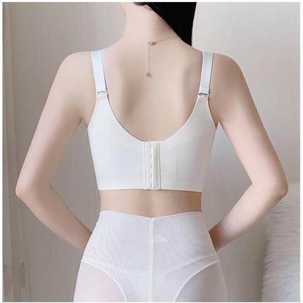 新款直销231015美容院显小内衣聚拢内衣内衣女小胸聚拢文胸平胸聚