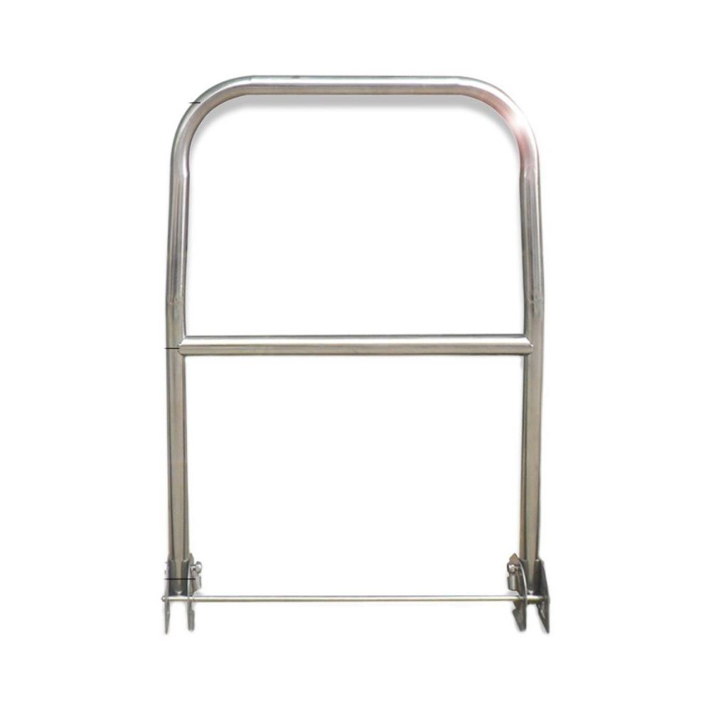 新款直销0WYV不锈钢平板车手推车折叠扶手搬运车把手小推车推把拉