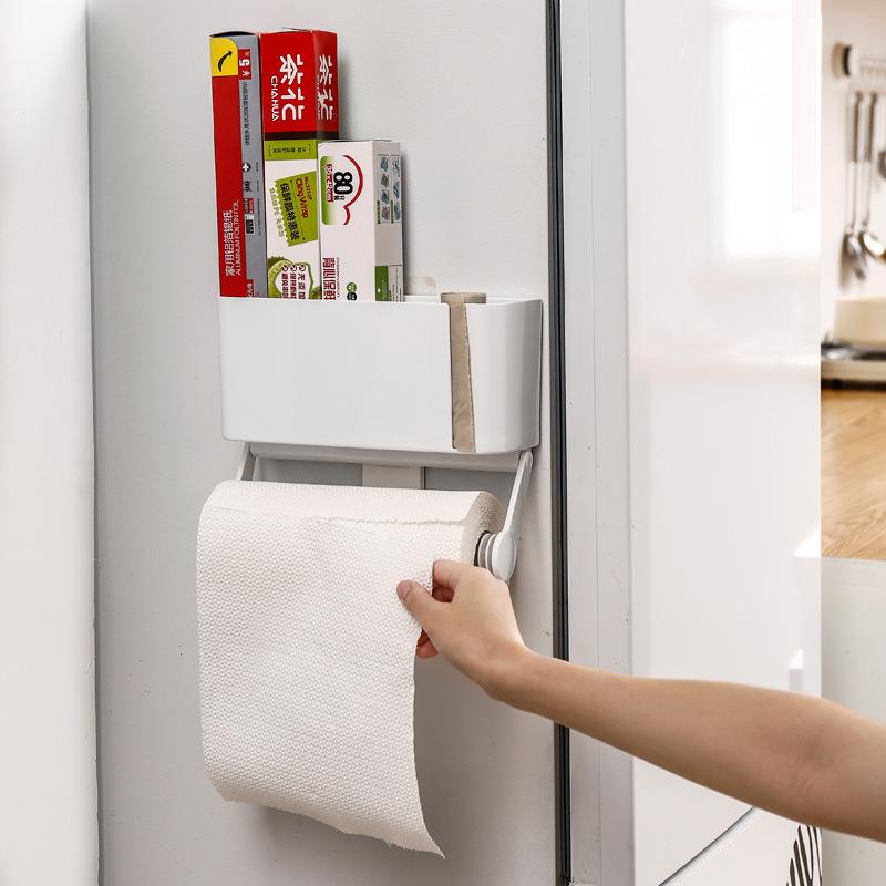 新款直销S588 磁铁收纳架置物架厨房冰箱侧面收纳架洗衣机磁石挂