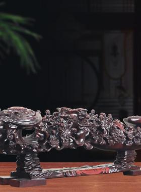 新款直销十八罗汉中式招财摆件创意办公室桌面装饰品摆设公司开业