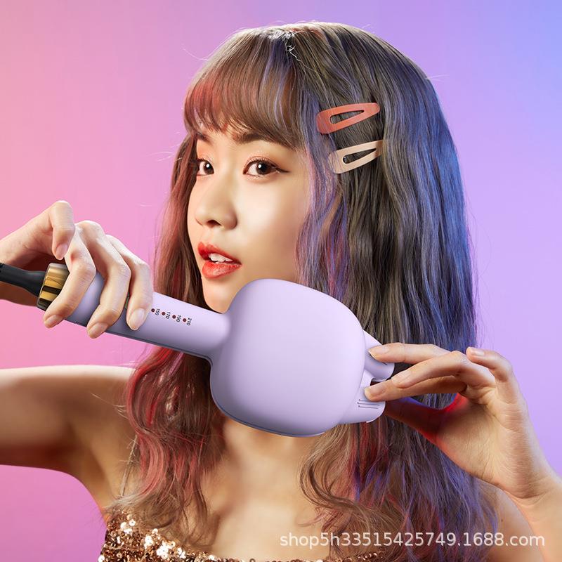 新款直销萌兔韩式蛋卷头卷发棒水波纹蛋糕卷夹板懒人卷发神器2MM