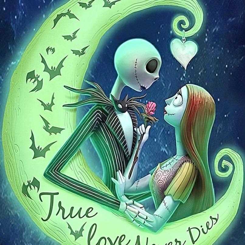 新款直销外贸新爆款钻石画幽灵公主5d异形钻十字绣手工点钻客厅装