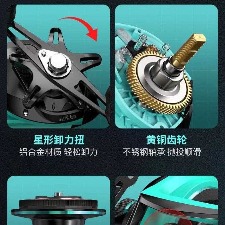 新款直销路亚竿新手套装入门全套直枪柄水滴轮轻硬海竿马口投新款