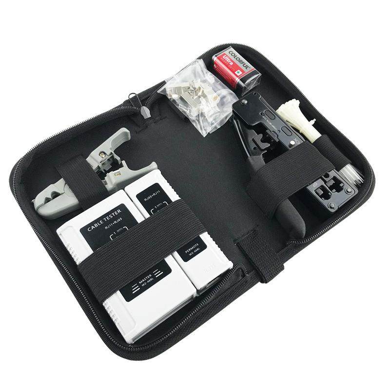 新款直销七类网线钳套装Cat.7水晶头组合工具包万兆网络布线工具