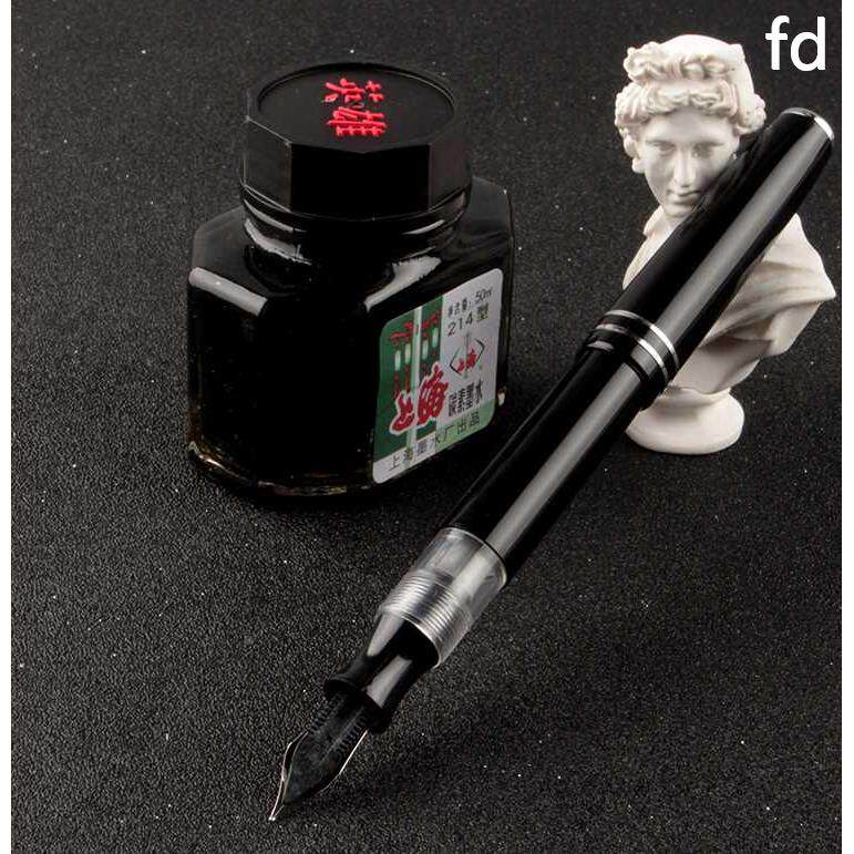 英雄钢笔英雄大明尖铱金笔英雄856老式复古旋帽钢笔办公教师新品