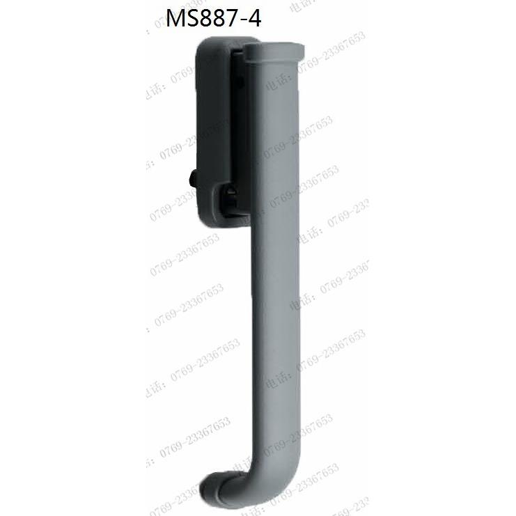 MS887-4把手锁 配电箱锁 圆滑材料 执手锁 机柜锁 电气锁 L锁