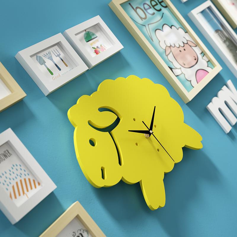 新款直销高分子672卡通动物照片墙幼儿园装饰画儿童组合相框墙绵