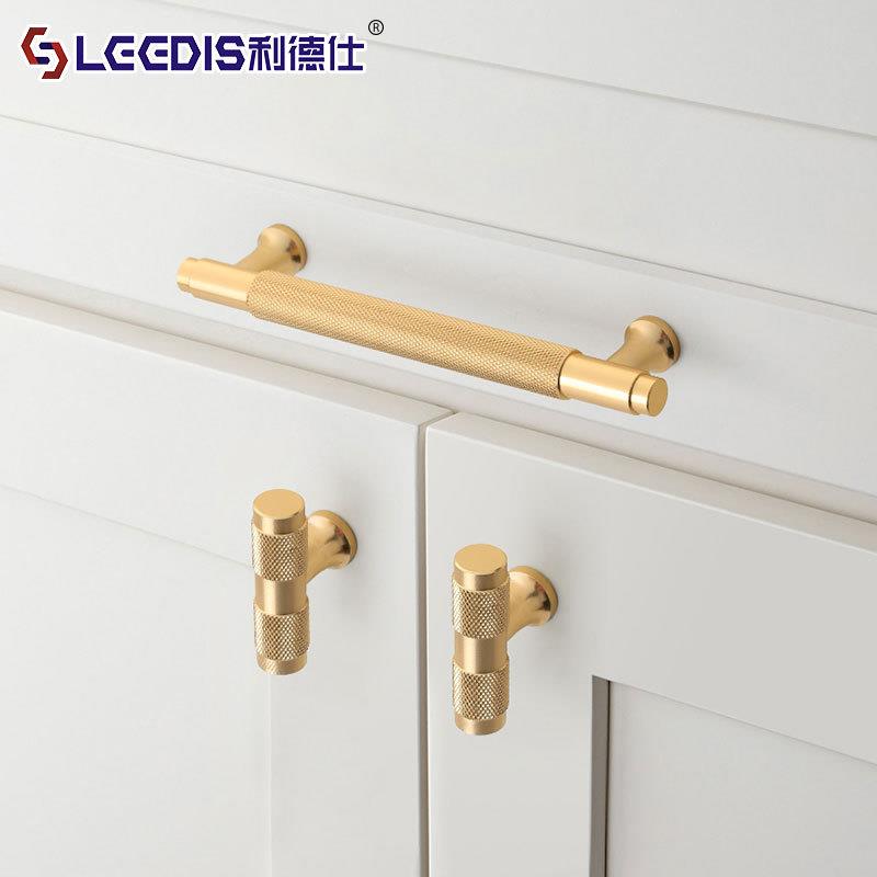 新款直销直销简欧式衣橱柜拉手简约现代抽屉衣柜门把手家具五金配