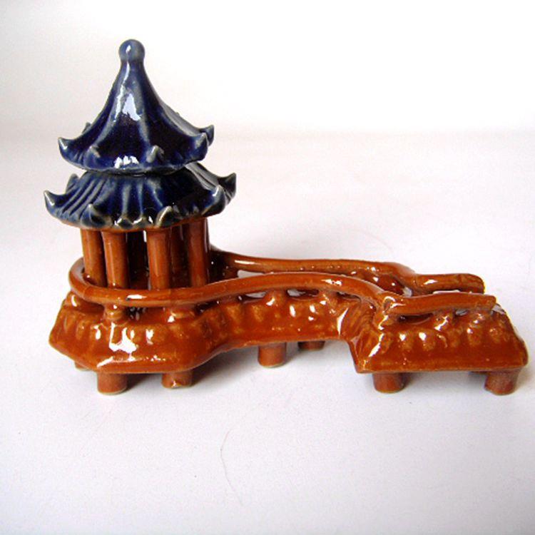 新款直销小假山沙盘盆景吸水石上水石摆件陶瓷造景摆件微景观摆件