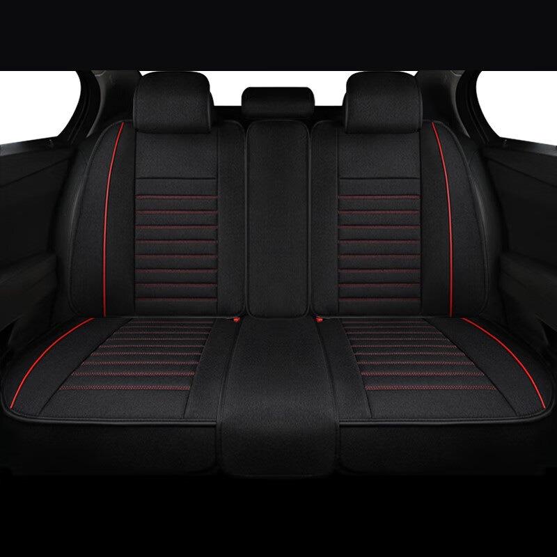 新款直销讴致全包汽车坐垫四季通用座椅套汽车座套仿亚麻座垫套适