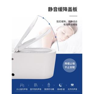直销5YA1脉冲蹲坐两用马桶无水箱小户型蹲坐一体坐便器双用可 新款