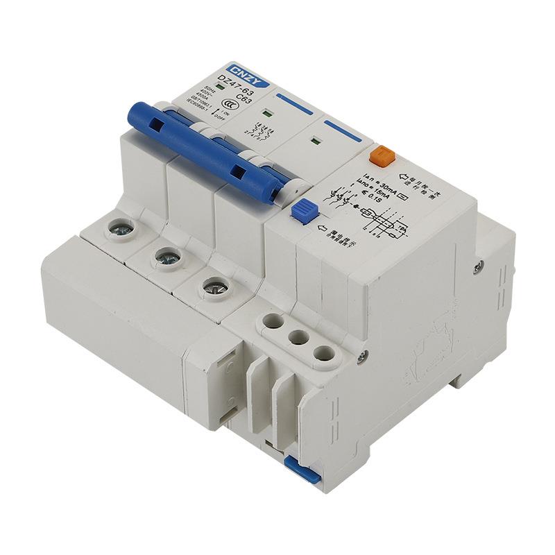 新款直销上海正宇 漏电断路保护器 DZ47LE-3P 漏电保护开关 小型
