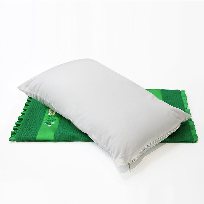 新款直销荞麦枕头a类纯棉水洗低枕青少年花草枕全棉硬枕吸汗透气