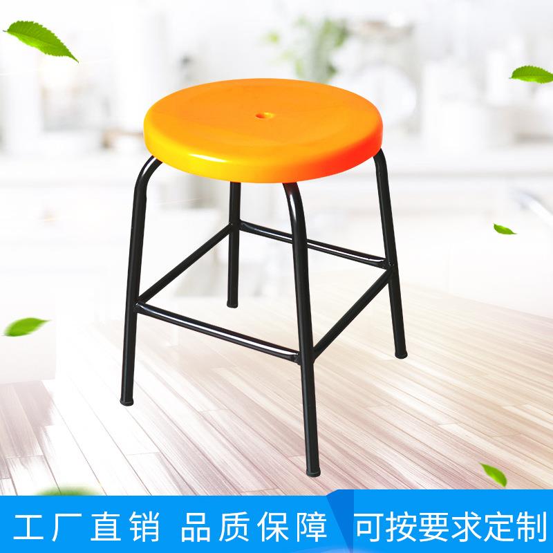 新款直销直供电子厂防静电凳子无尘车间流水线四脚加固圆凳可各款