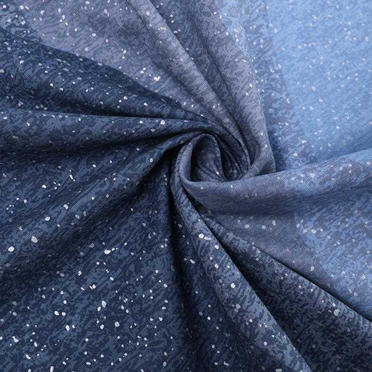 新款直销现货供应纯棉烫银撒银DIY服装裙子餐饮门帘桌布面料棉山