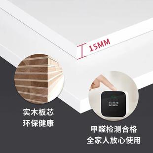 新款直销一字板子木板片白色衣柜分层隔板免漆板层板隔层多层实木