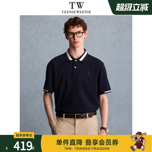 Weenie 卡通POLO衫 Teenie Men小熊男装 T恤男2025夏季 新款