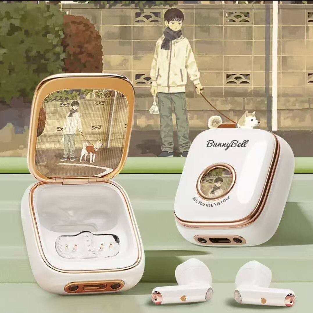 Disney/迪士尼Q7降噪礼盒款降噪无延迟超长续航高颜值情侣女生款/