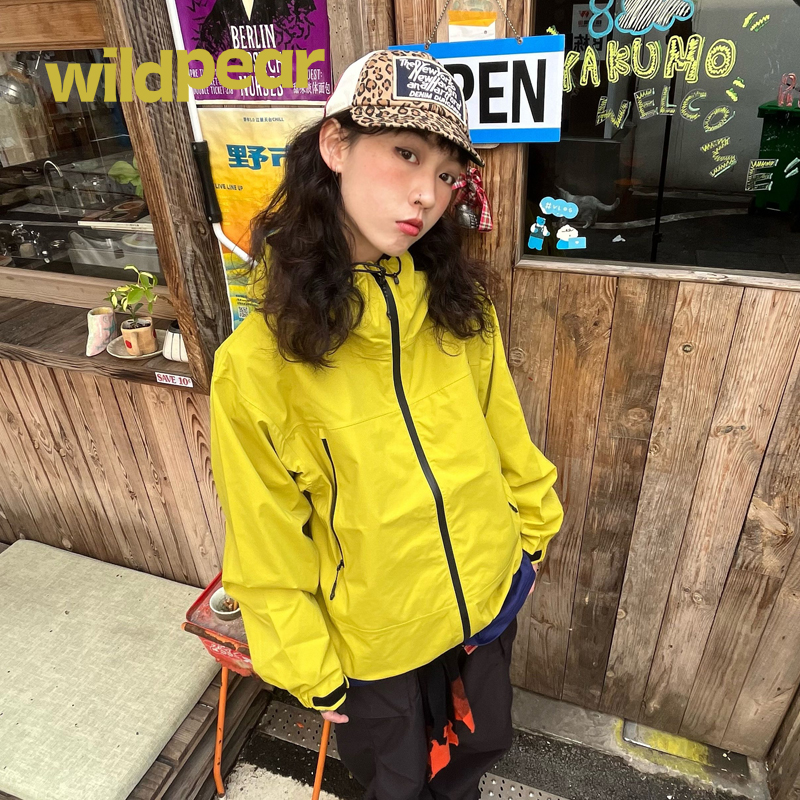 WildPear/野梨連帽秋冬三防夾克