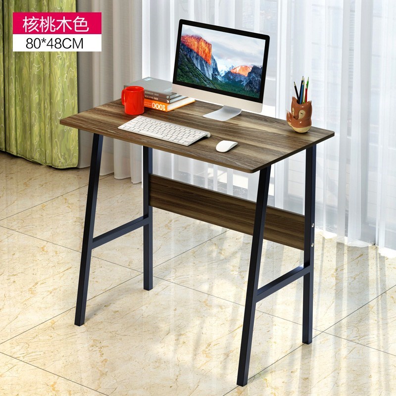 书桌子45电脑台式100简易80cm宽60的1一米40长50卧室120高75厘米