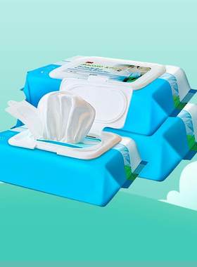 （2包价格）3M 爱护佳环境表面湿巾大片杀菌消毒用品两包装一次性