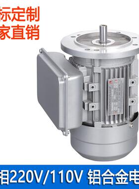 铝合金电机工厂 单相铝壳电机YL8012/YL8022/YL90S2/YL9022现货中