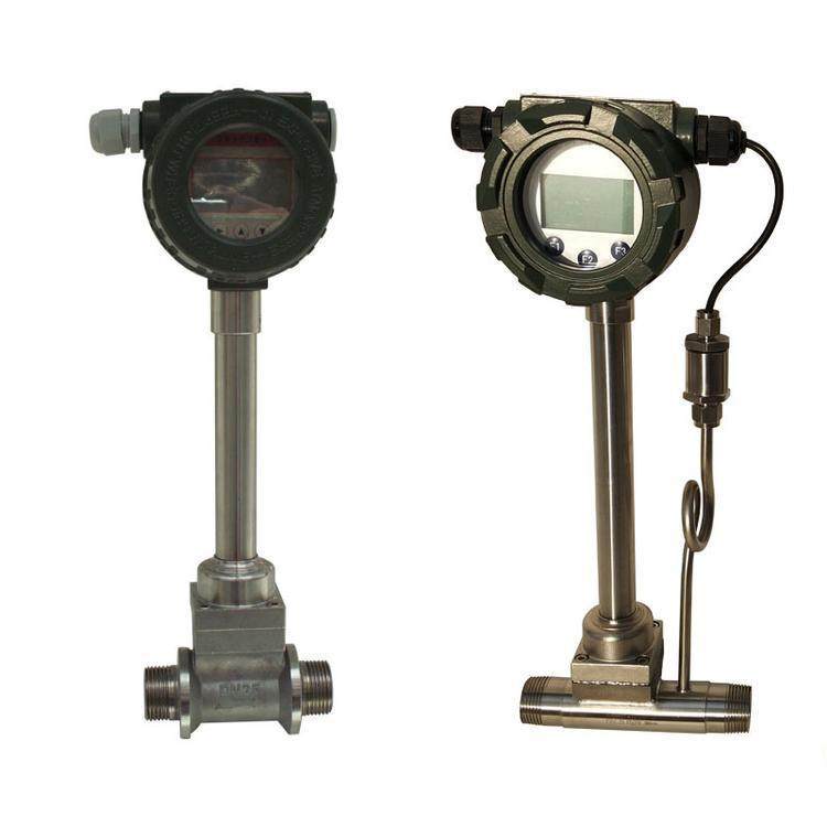 666智能涡街流量计分体式氮气压缩气体高精度蒸汽涡街流量计